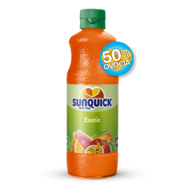 Fľača Sunquick Exotic